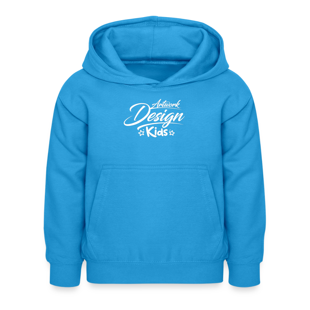 ROAAR! – Monstertruck Dino Kids Hoodie ⭐ - sea blue