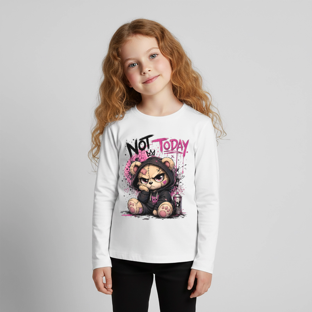 Kids Premium Langarmshirt - white