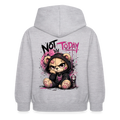 Premium Kinder Hoodie - light heather grey