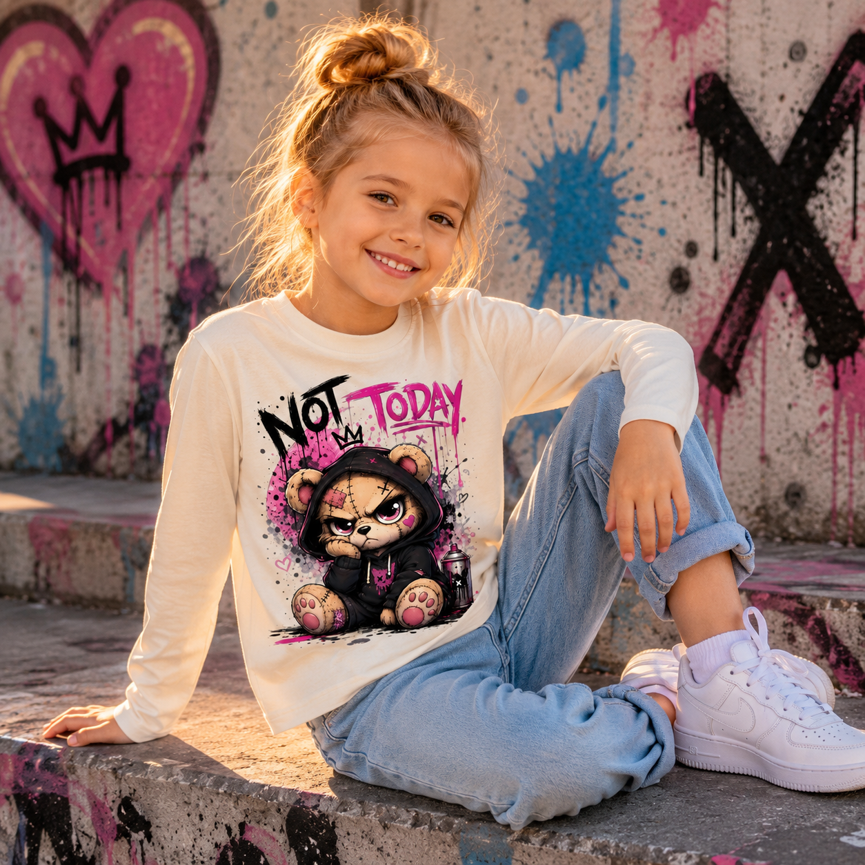 Kids Premium Langarmshirt