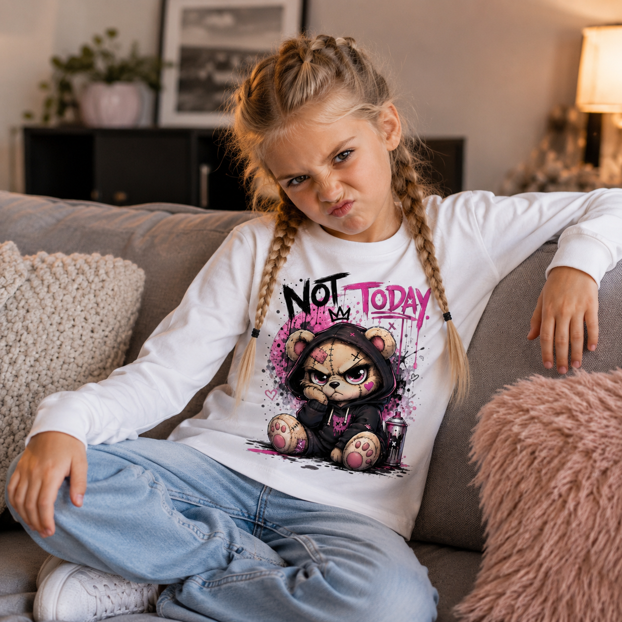 Kids Premium Langarmshirt